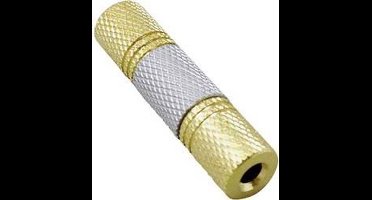 TRU COMPONENTS Jackplug-adapter Jackplug female 3,5 mm - Jackplug female 3,5 mm Stereo Aantal polen: 3 Inhoud: 1 stuk(s