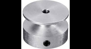 Reely Aluminium V-riemschijf Boordiameter: 4 mm Diameter: 20 mm