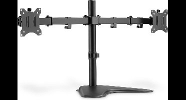 Schermtafel Support Digitus DIGITUS Soporte de monitor universal dual Zwart 32