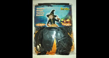 Verkleedjurk heks oranje, halloween,