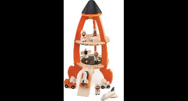 Houten Ruimteracket & Speelset | Tender Leaf Toys