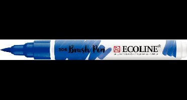 Ecoline - Brushpen - Ultramarijn Donker - 506Talens