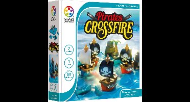 SmartGames - Pirates Crossfire - breinbreker - 80 opdrachten