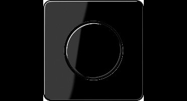 Jung dimmerplaat met knop cd540ex, zwart