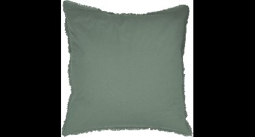 Matt & Rose Set Kussenslopen Groen - 65 x 65 cm - Gewassen Katoen