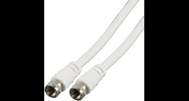 Witte antennekabel 1,50 m