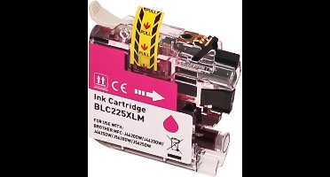 ABC huismerk inkt cartridge geschikt voor Brother LC-225XLM LC-225XL magenta voor DCP-J4120DW MFC-J4420DW MFC-J4425DW MFC-J4620DW MFC-J4625DW MFC-J5320DW MFC-J5600Series MFC-J5620DW MFC-J5625DW MFC-J5720DW