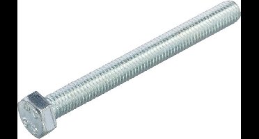 Tapbout Zeskant M12x45mm Staal Verzinkt - 100 stuks