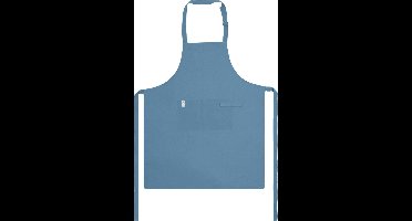 EM Kitchen Keukenschort Blauw 75 x 90 cm - 1 stuk