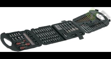 Hofftech 118-delige boor- en bitset met koffer - veelzijdig en compleet