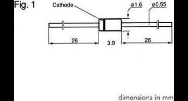 Zener Diode 5V1 - 500Mw