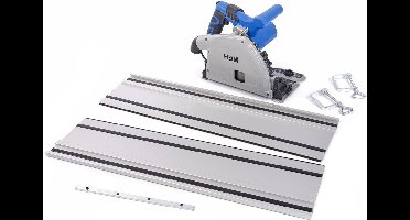 HBM Profi 1200 Watt Invalzaag 185 mm met 2 x 700 mm Liniaal