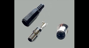 BKL Electronic Laagspannings-connector Stekker, recht 5.50 mm 2.50 mm 1 stuk(s)