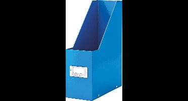 Leitz Click & Store WOW Tijdschriftencassette - Lectuurbak - 77% Gerecycled Karton - 10.3 x 33 x 25.3 Cm (BxHxD) - Blauw