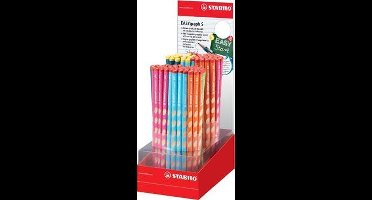 Stabilo potlood Easygraph, display van 90 stuks