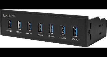 LogiLink UA0342 geheugenkaartlezer Intern Zwart