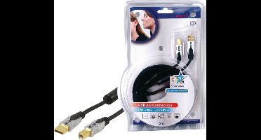 Hq Hqss6141/5 Hoge Kwaliteit Usb 2.0 Aansluitkabel 5,00 M