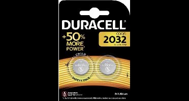 Batterij duracell 2032 lithium 2pack