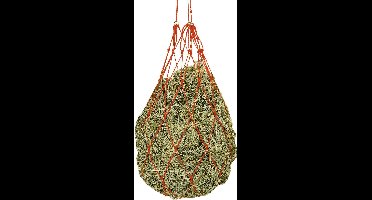 Excellent hooinet - Gemakkelijk op te hangen - Hooinet met 10 x 10 cm mazen - Geschikt voor paarden - Rood