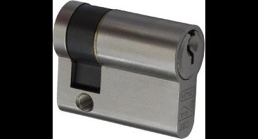 Nemef Cilinderslot 132/9 en 131/9 - gelijksluitend incl. 3 sleutels - SKG***