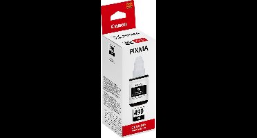 Canon - Canon Can Gi-490 Zwart 135ml Origineel - 30 Dagen Niet Goed Geld Terug