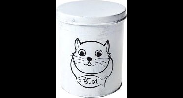 Vershoudblik voor kattenvoer Wit - 1 Liter