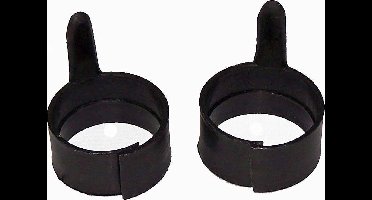 2x Lijn clip - lijnclip - lineclip - line clip - Large - rod - hengel - karper