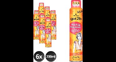 Got2B Fresh&Fabulous droogshampoo - Texture x6