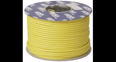 DAP Audio MC-226Y microfoon kabel geel, dubbele isolatie, 100 meter op rol