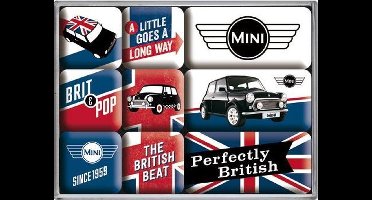 Nostalgic Art Magneet set Mini Union Jack