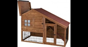 Trixie konijnenhok Natura Living luxe 151x107x80cm