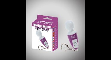 Power Escorts Mini Wand Mini Paarse Vibrator - 6,5 cm BR68