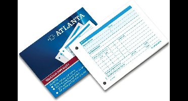 Werkbon Djois Atlanta met carbon A5 50x2vel