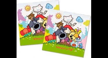 Woezel & Pip - Servetten - 20 Stuks