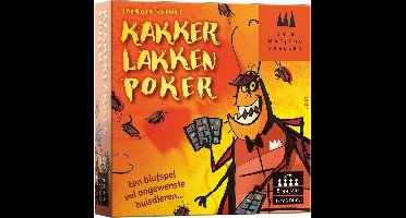 Drie Magiers Spellen Kakkerlakkenpoker - Kaartspel voor 8+ jaar