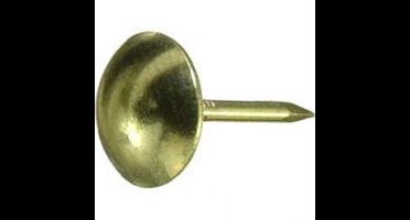 Stoffeernagel. verkoperd. 4.6mm. Doorsnede. 75 stuks. Deltafix.