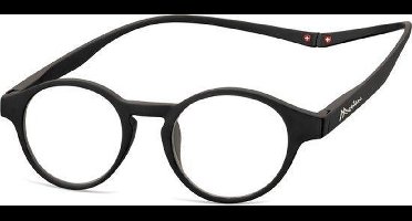 Montana MR60 Leesbril met magneetsluiting +2.00 Zwart