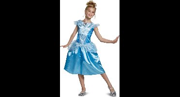DISNEY Prinses - CINDERELLA, Cinderella Classic , Maat S (5 - 6 jaar), Meisjes