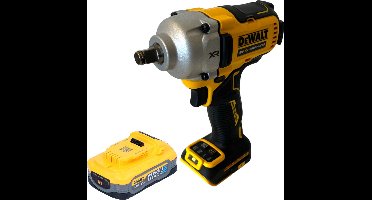 DeWalt DCF 891 N accu-slagmoersleutel 18 V 1084 Nm 1/2" borstelloos + 1x Powerstack accu 5,0 Ah - zonder oplader