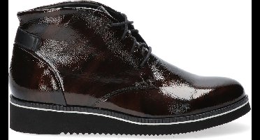 Bruine Durea Veterschoenen Wijdte H