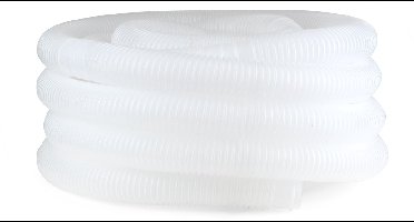 Zwembadslang 38 mm - 6 meter - Wit