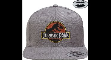 Jurassic Park Premium Snapback Cap Dark-Grey