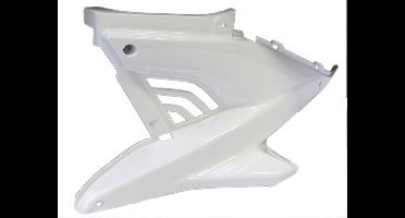 Edgde Motorscherm Z kap links Yamaha aerox tot bj. 2014 wit glans