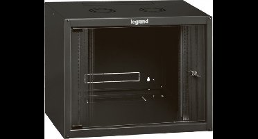 Legrand Linkeo fix 19" 6U Vrijstaande rek Zwart