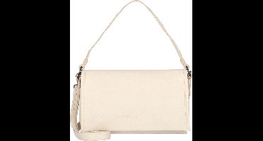 TOM TAILOR Schoudertas Evi Flap Bag White Crème