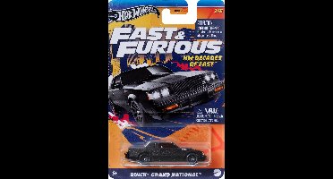 Hot Wheels Fast & Furious HRW43 Buick Grand National 3/5 speelgoedvoertuig