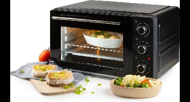 PRIMO PR254OV Vrijstaande Oven - Heteluchtoven - 28L - 1500W - Zwart