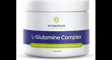 Vitakruid L-Glutamine Compleet - 2 x 230 gr - Voordeelverpakking