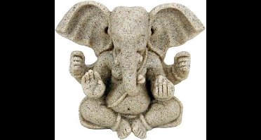 Ganesha beeld van zand - 8 cm