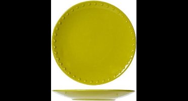 Fine Pearls Lime Plate Dessert D21.3cm
